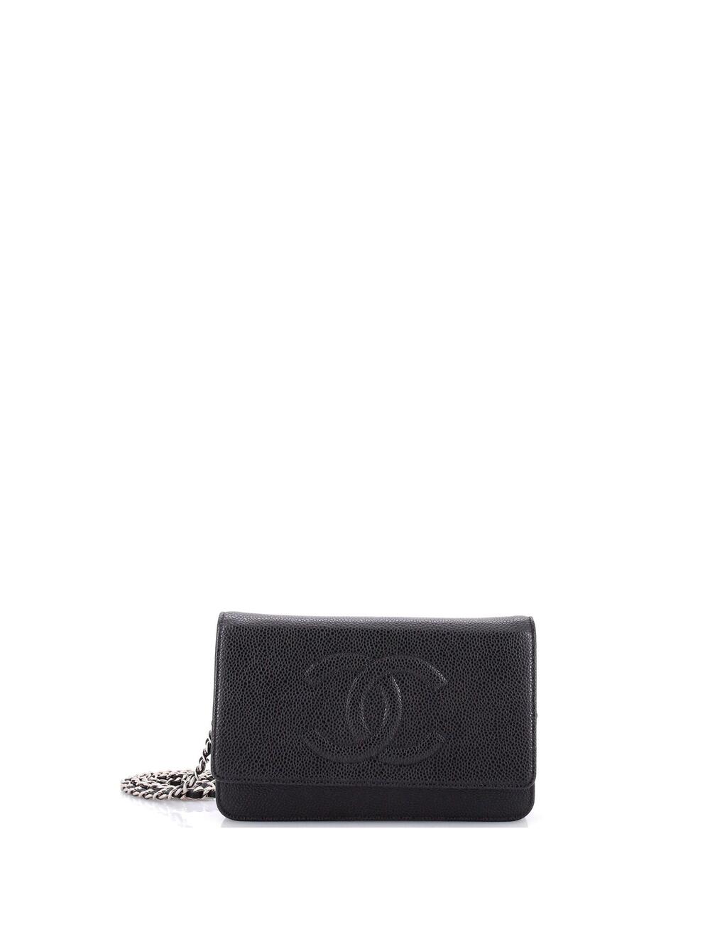 Chanel Timeless Wallet On Chain Caviar #371133C27B